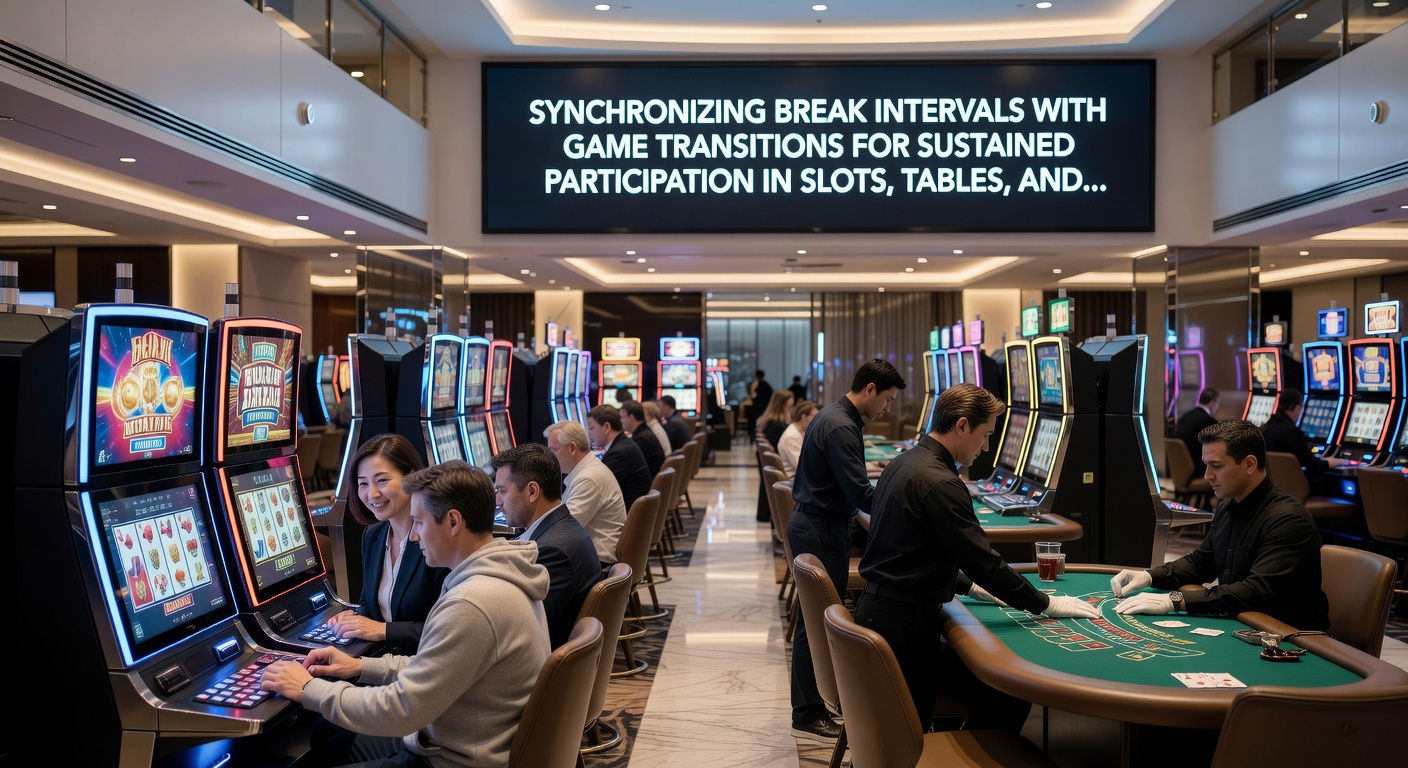 Infographic illustrating break synchronization across different gaming verticals in June 2026